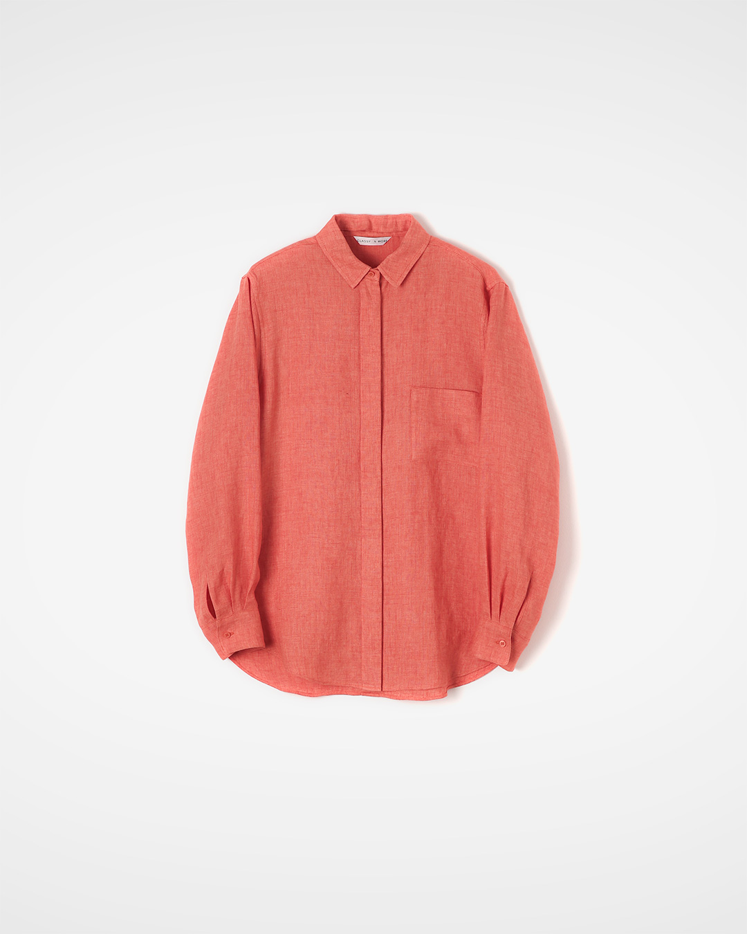 CLASSY N MORE<br> The elegance of linen Orange