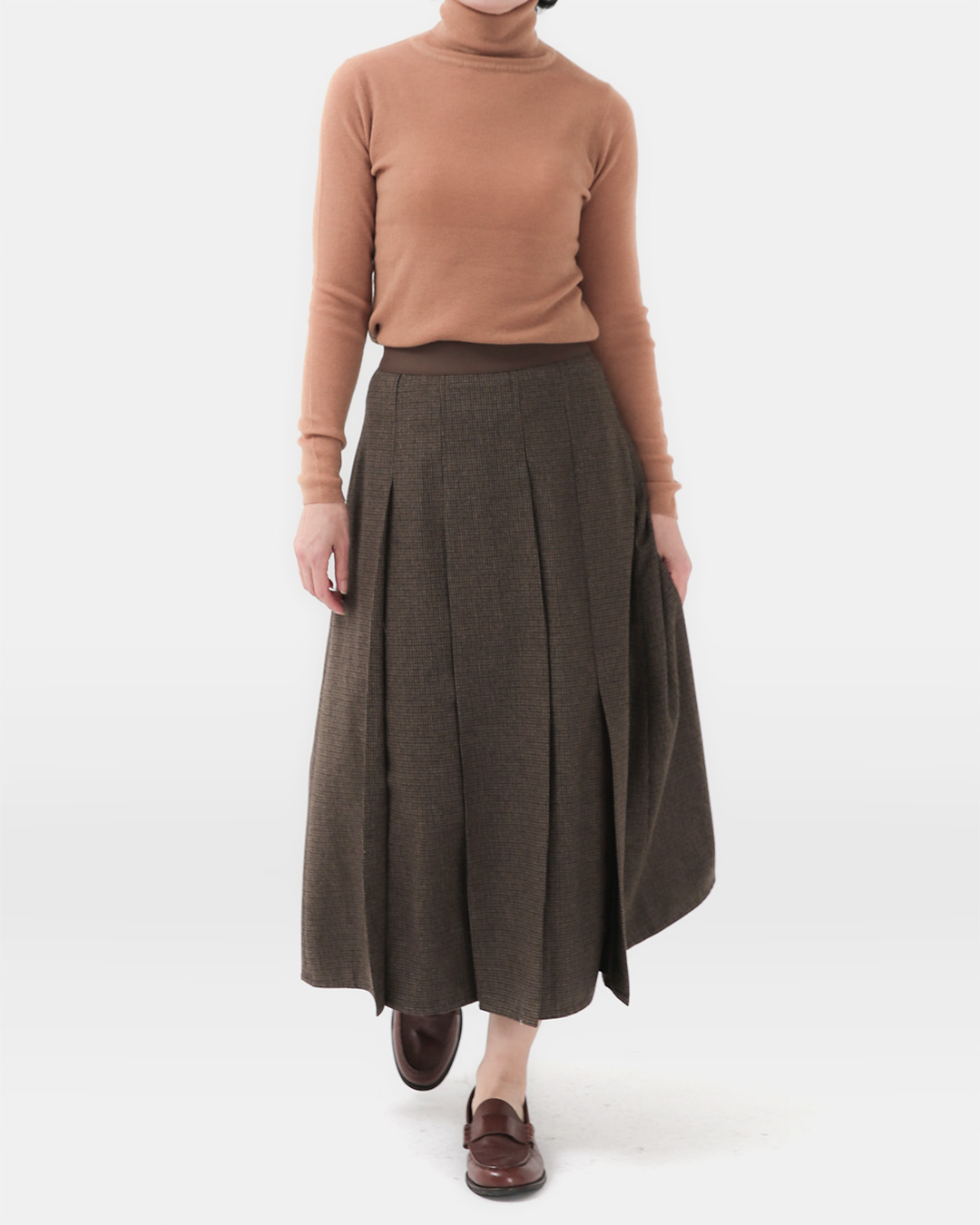 4 Colors<br> Wool100 Rollneck Tower