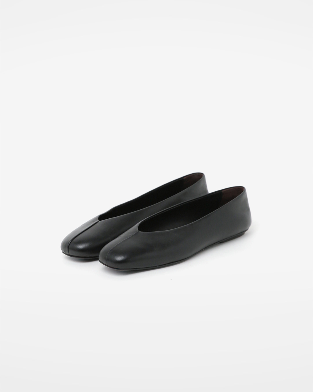 Soft leather ballet shoes
