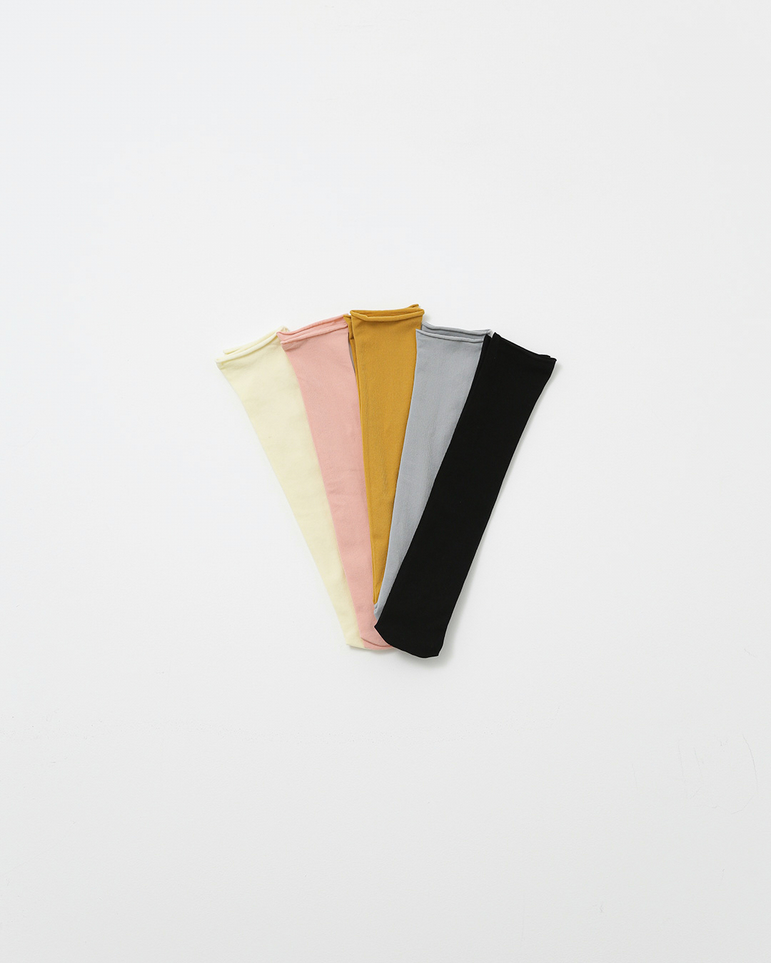 Long Corrugated Stockings<br> 5 soft colors