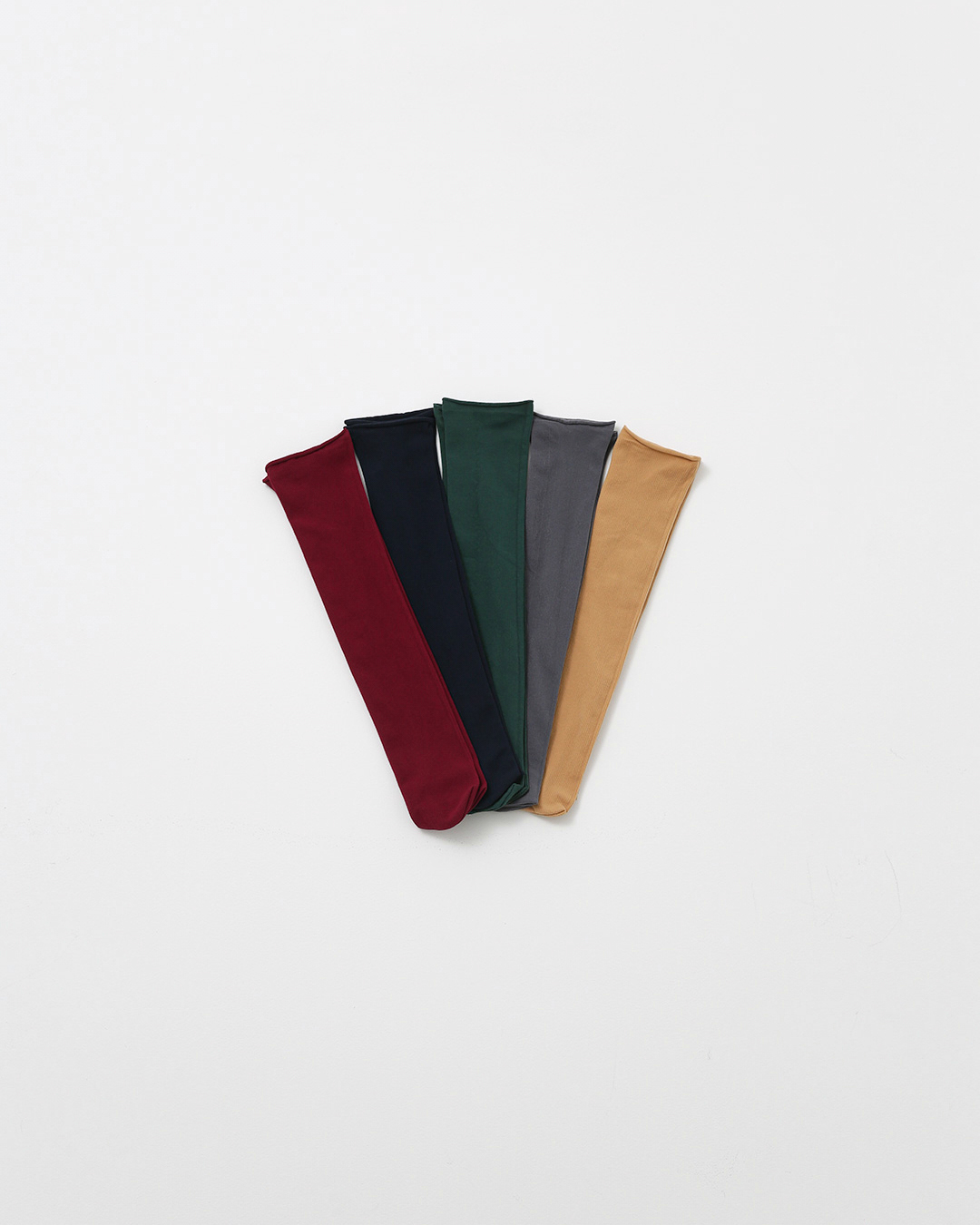 Long Corrugated Stockings<br> 5 vivid colors
