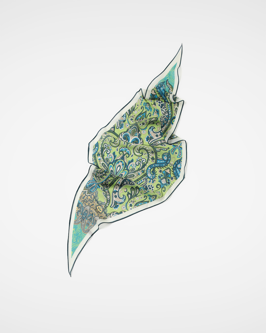 Sensual Paisley Patterns<br> Wool-Silk Paisley Scarf