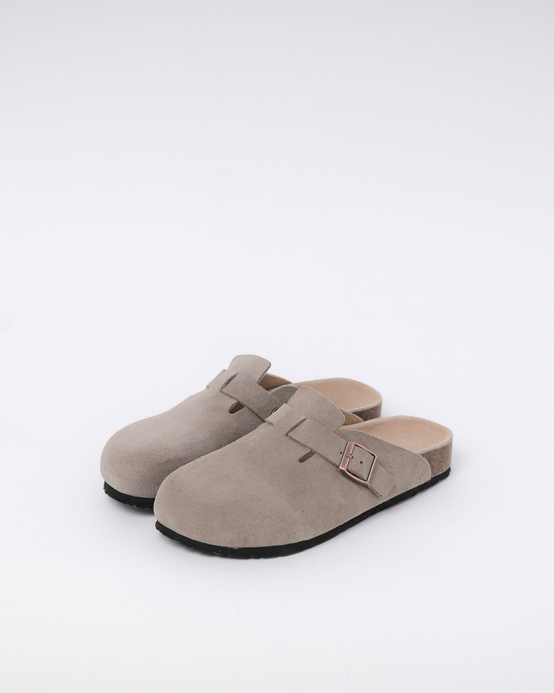 When you want to gently slow down the pace of your day<br> Suede Comfort Clog
