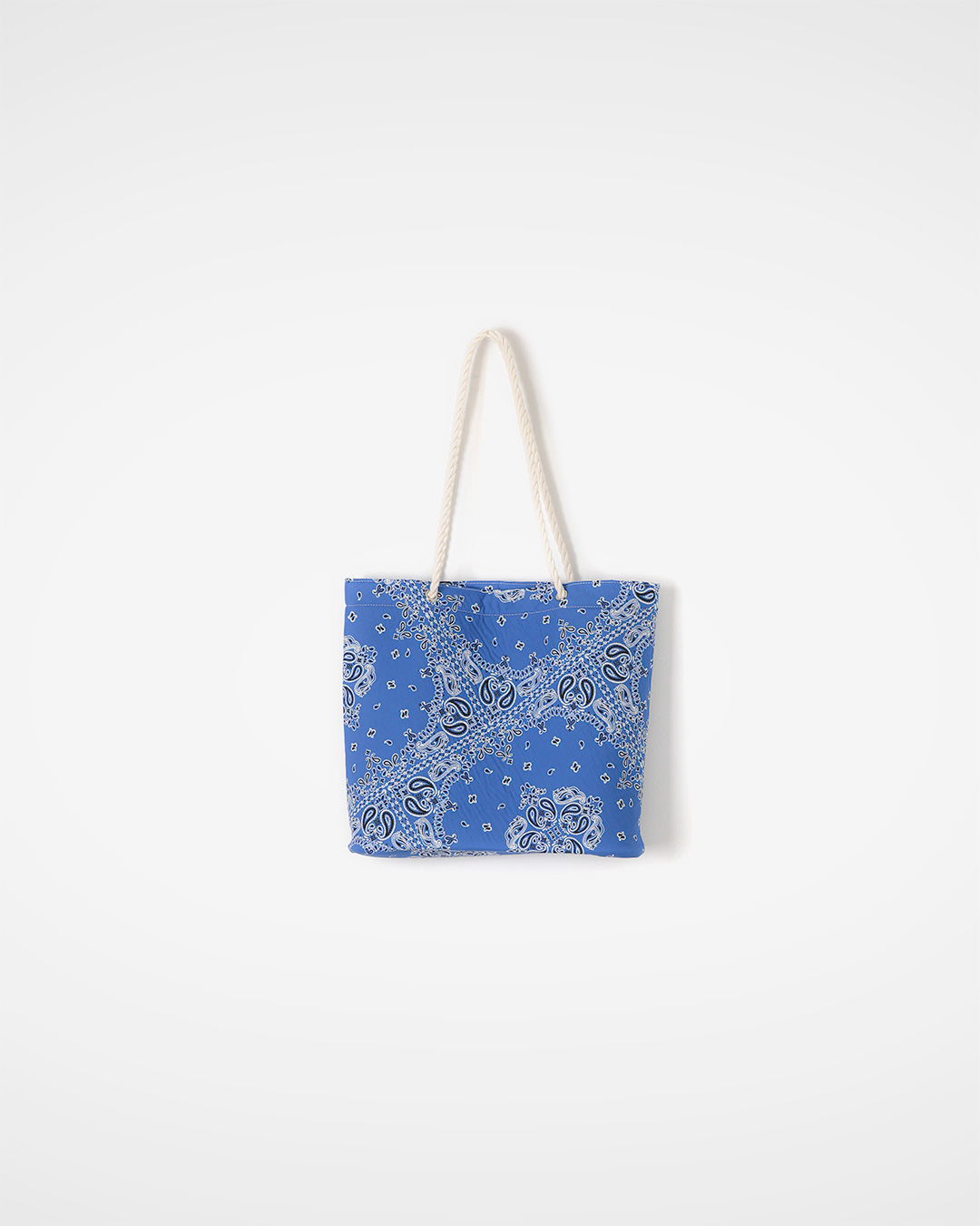 Paper Fabric Bandana Tote Bag<br> paper-fabric bandana tote bag
