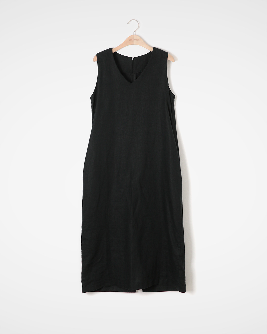 If there is a special event on a summer day<br> Linen Sleeveless Midi Dress