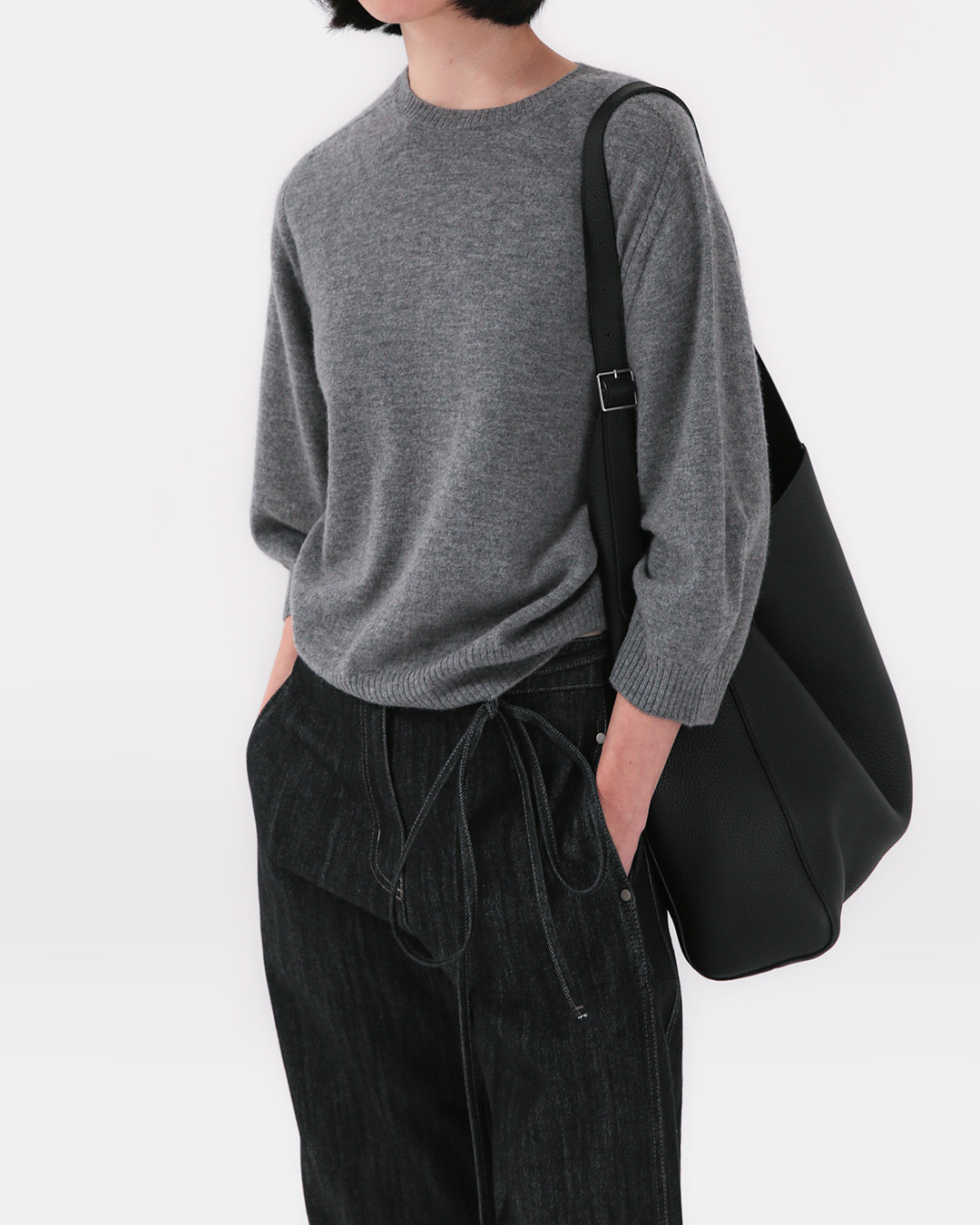 100% wool that wraps you warmly<br> pure wool knit pullover