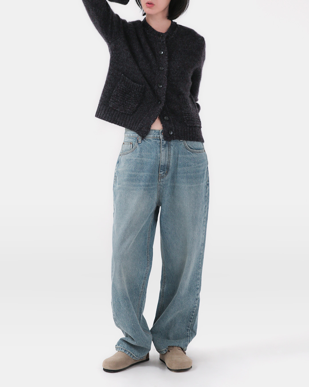 Luxury that deepens over time<br> Cashmere Silk Melange Cardigan