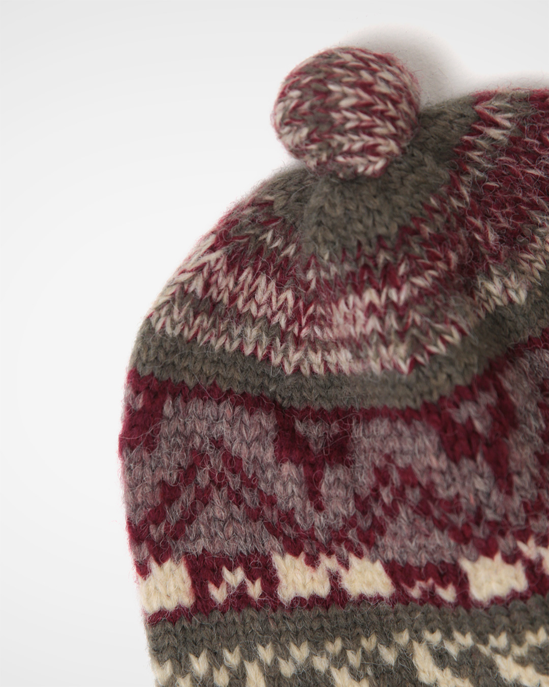 Look and cute wit<br> Earflap Beanie Gray