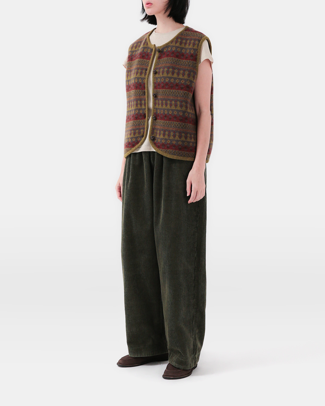 A definite addition to your wardrobe<br> Fair Isle Vintage Wool Vest
