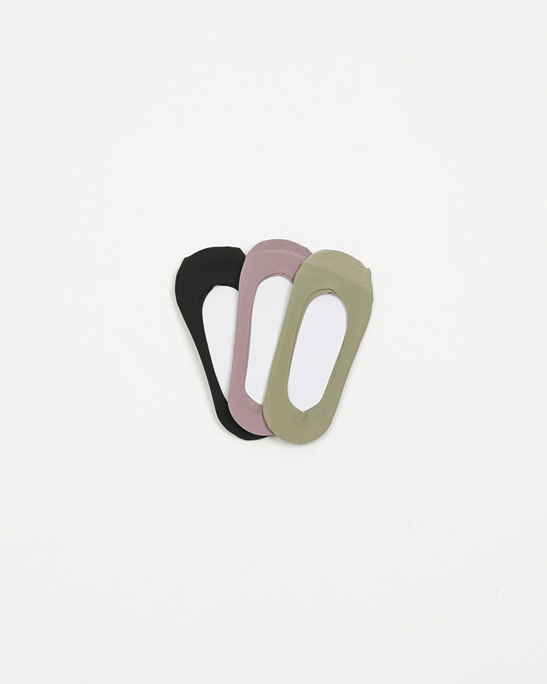 It's different when you try it on<br> Cotton Invisible Socks