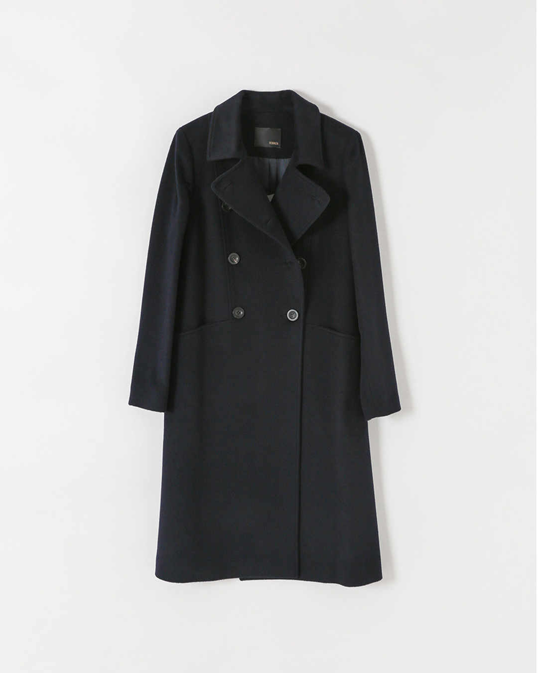 This Winter, Only One Coat<br> Classically Double Coat (Navy L)