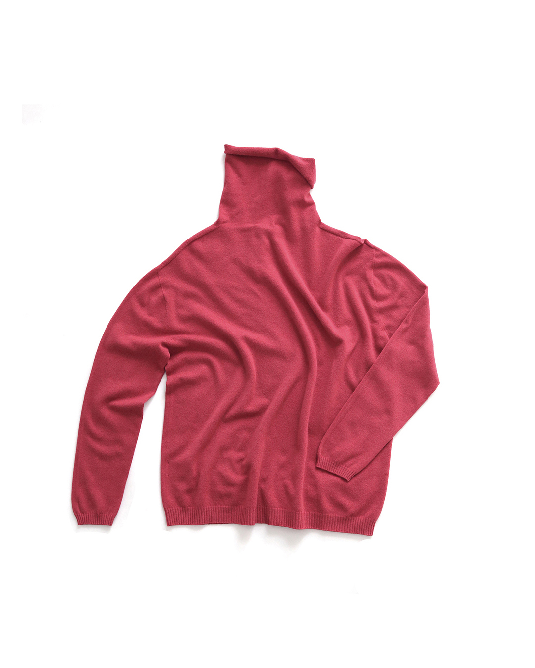 Italy Viscose Knit<br> Rollneck Basic Fit