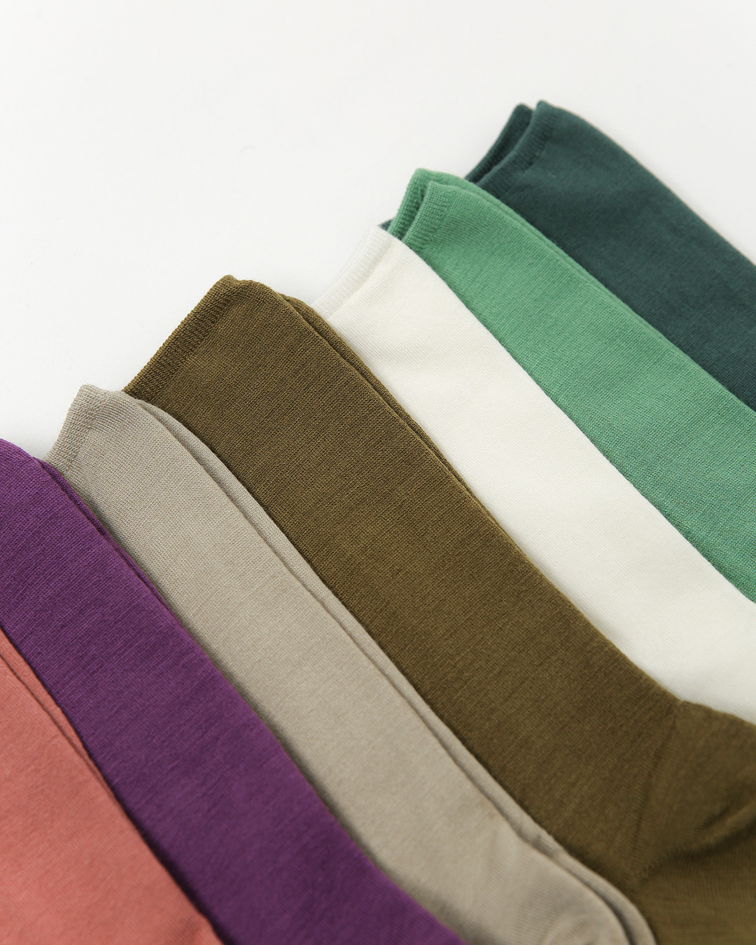 Neat and lint-free<br> Merino Wool Color Socks 11-Piece Set