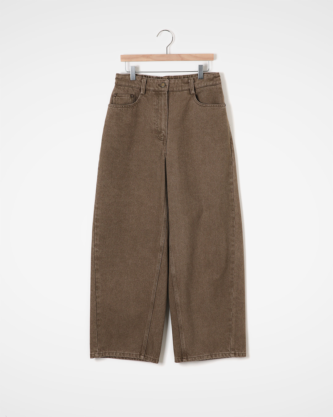 My Daily Pants that will keep you warm until winter<br> warm brushed cotton wide pants