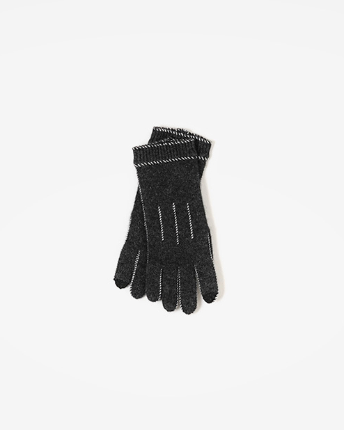 Cold 공기 속에서<br> 가장 먼저 시큰해지는 건 손<br> 100% cashmere stitch button gloves