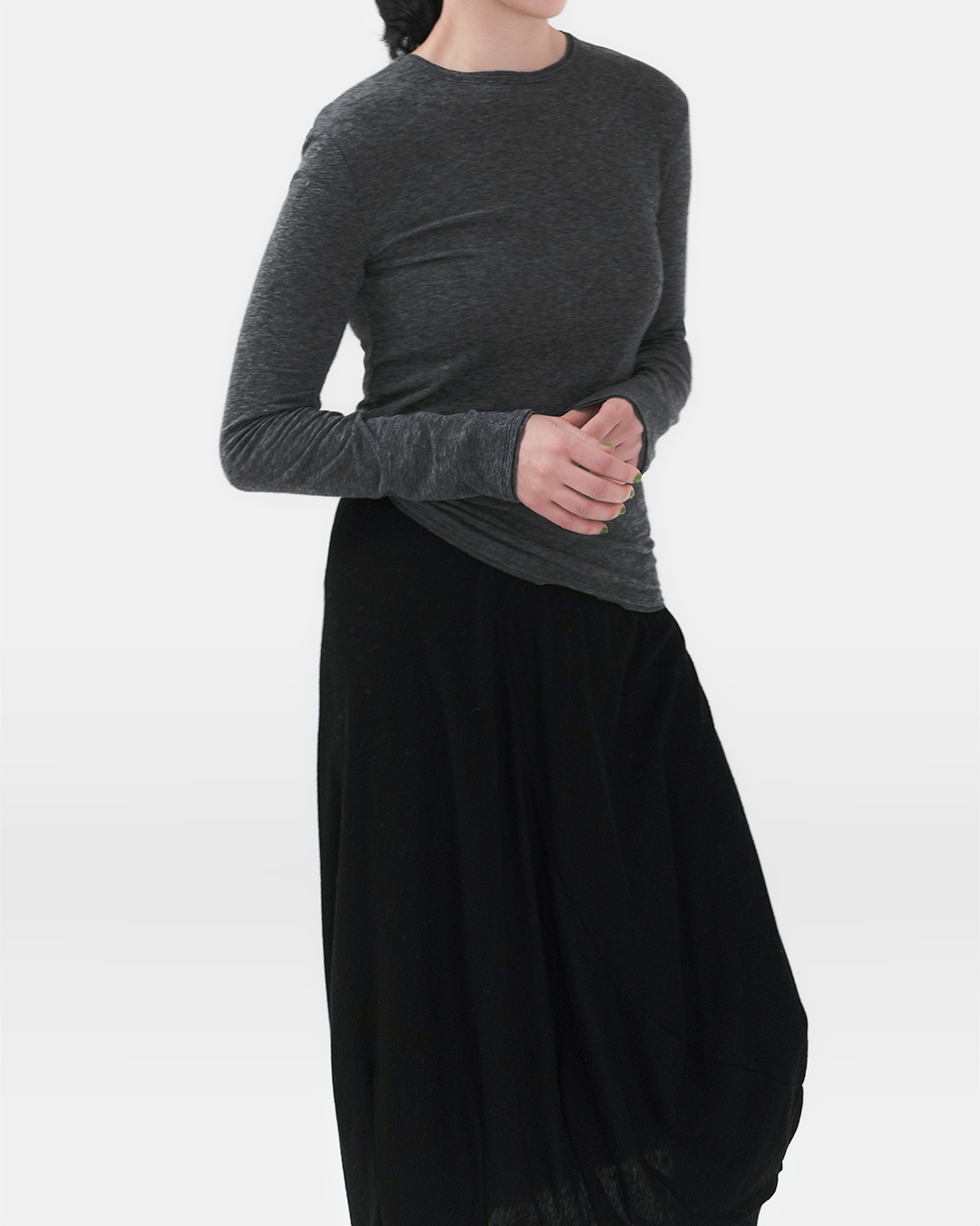 The center of the layering<br> soft warm layer tee