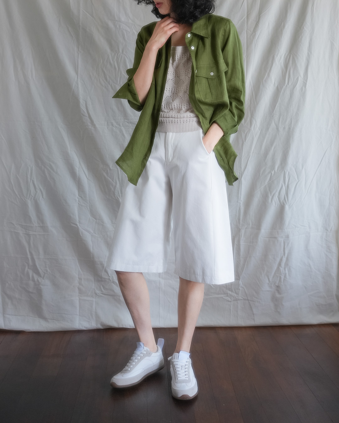 현실적인 답이 되어주는<br> 단정한 버뮤다 Pants 3 Colors