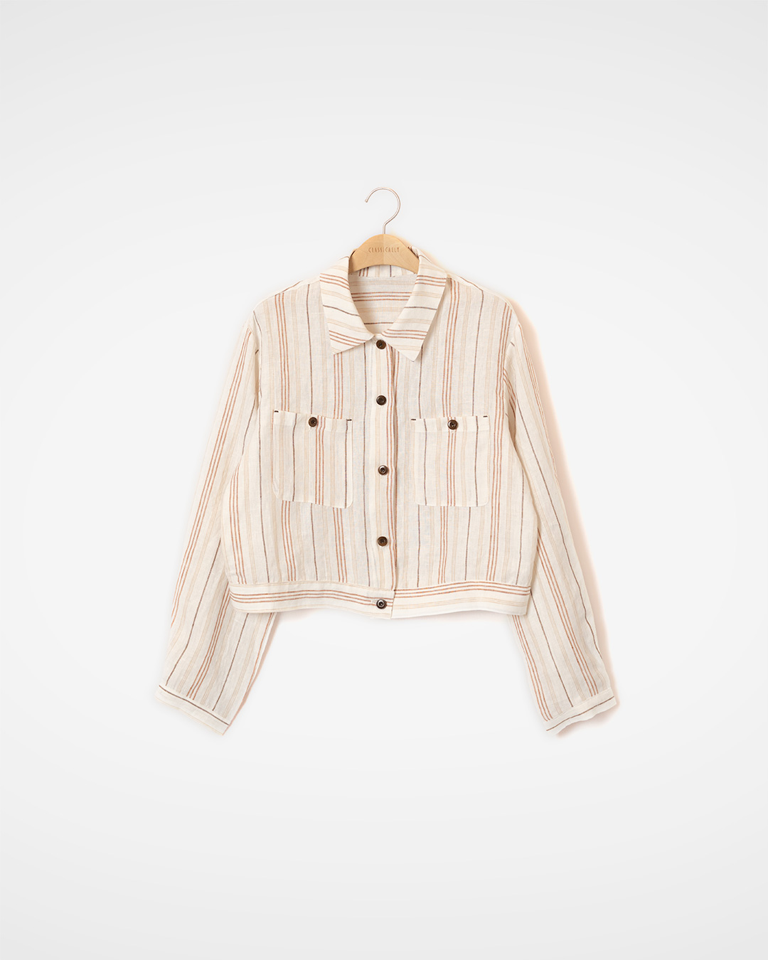 내추럴한 Linen 텍스처와<br> Stripe 패턴이 만나