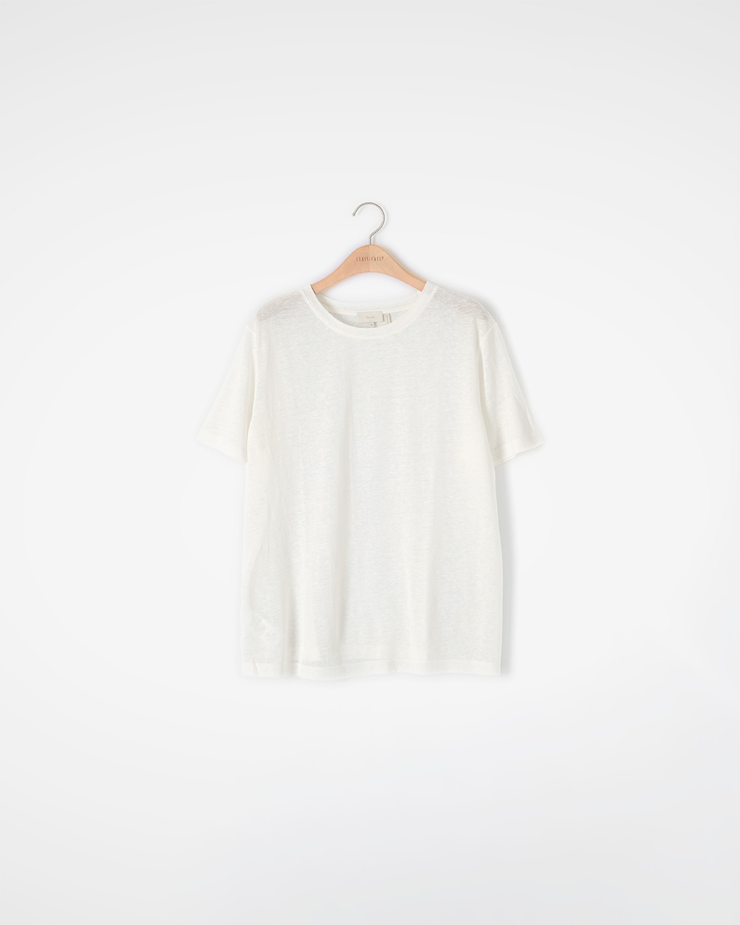 여유로운 분위기의<br> Linen T-shirt 2 Colors