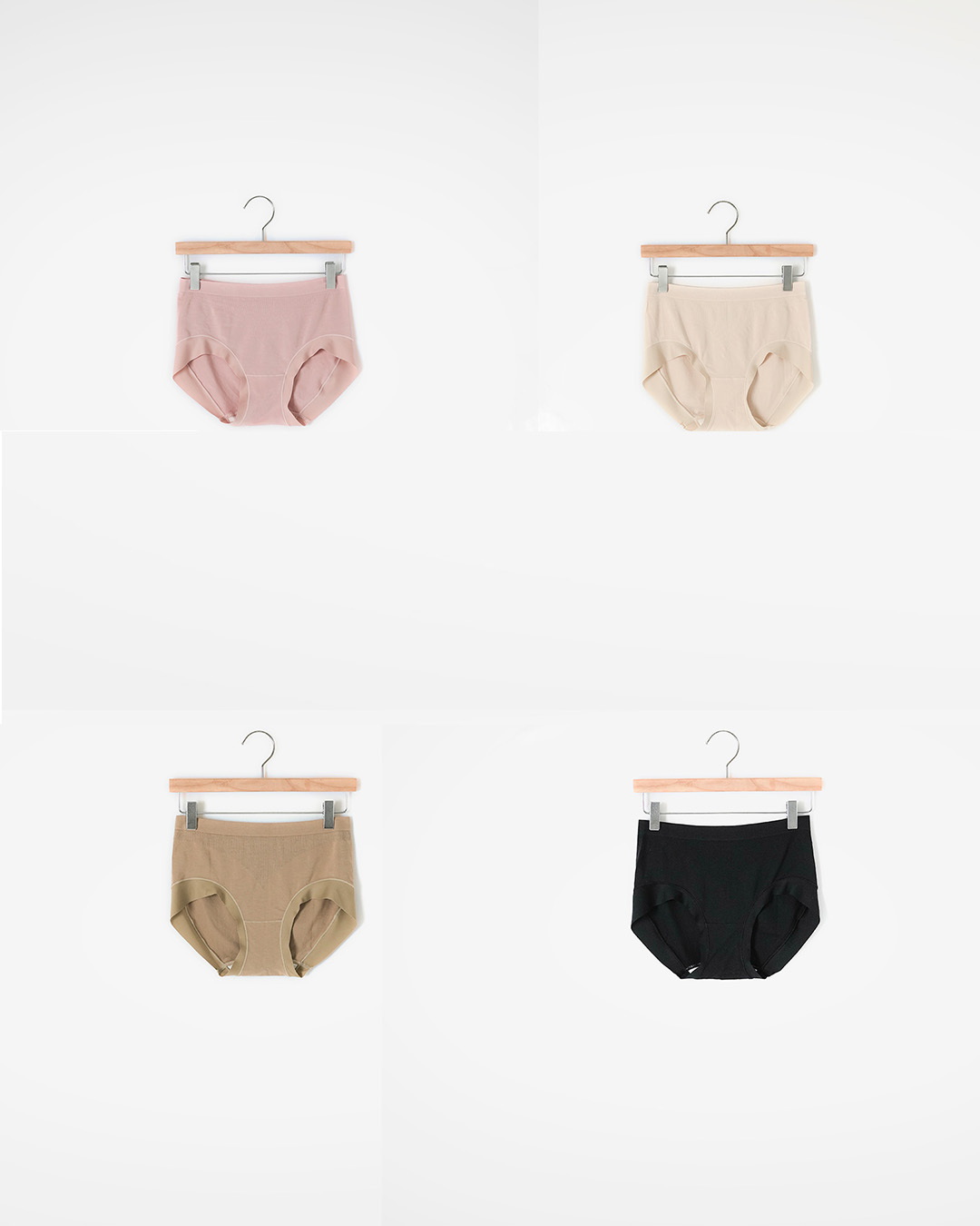 (Color Add) 하루 종일 기분 좋은 Basic 3장<br> soft seamless comfort panties