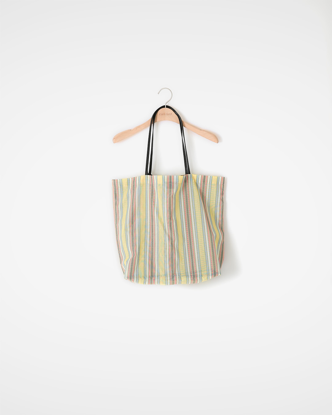 Lightly capturing summer<br> Stripe Canvas Shopper Bag