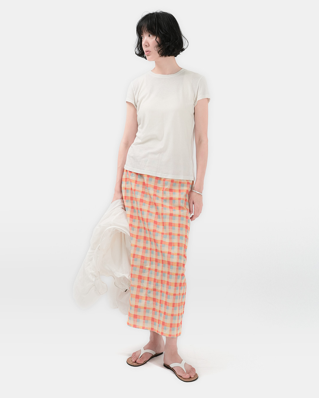 CLASSICALLY SIGNATURE T<br> 에어리 Linen 코튼 Tee 4 Colors