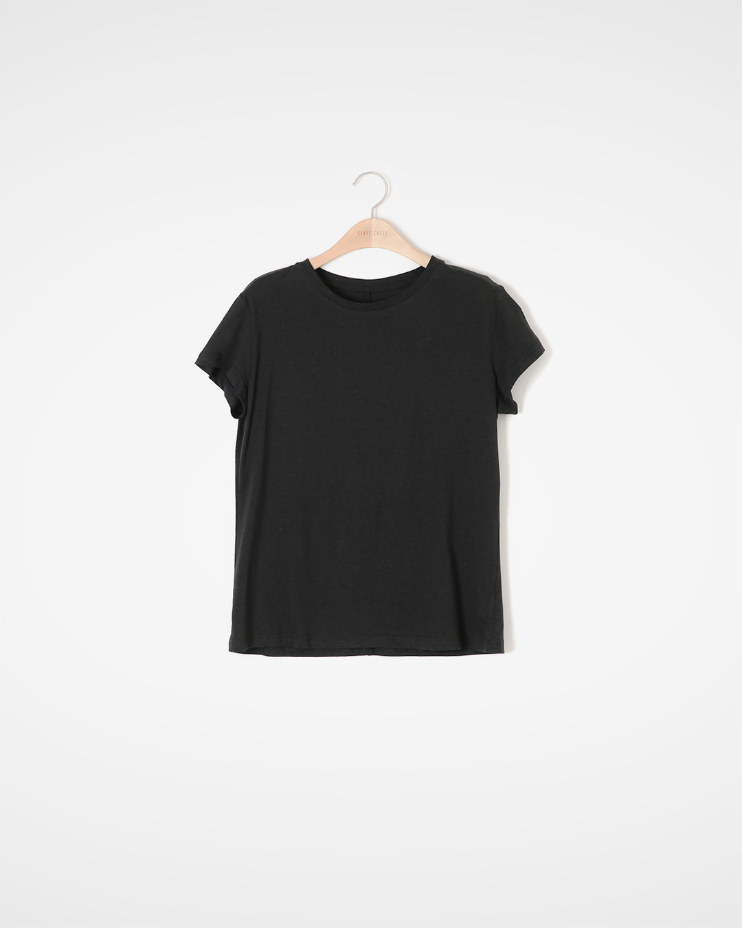 CLASSICALLY SIGNATURE T<br> 에어리 Linen 코튼 Tee 4 Colors