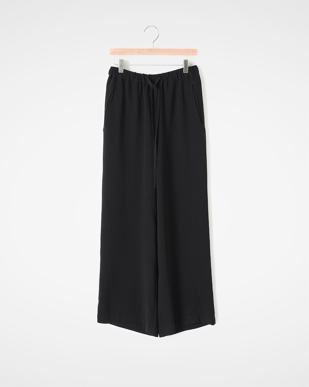 가볍게 흐르는 여름의 Black Pants<br> JAPAN MILPA WIDE PANTS