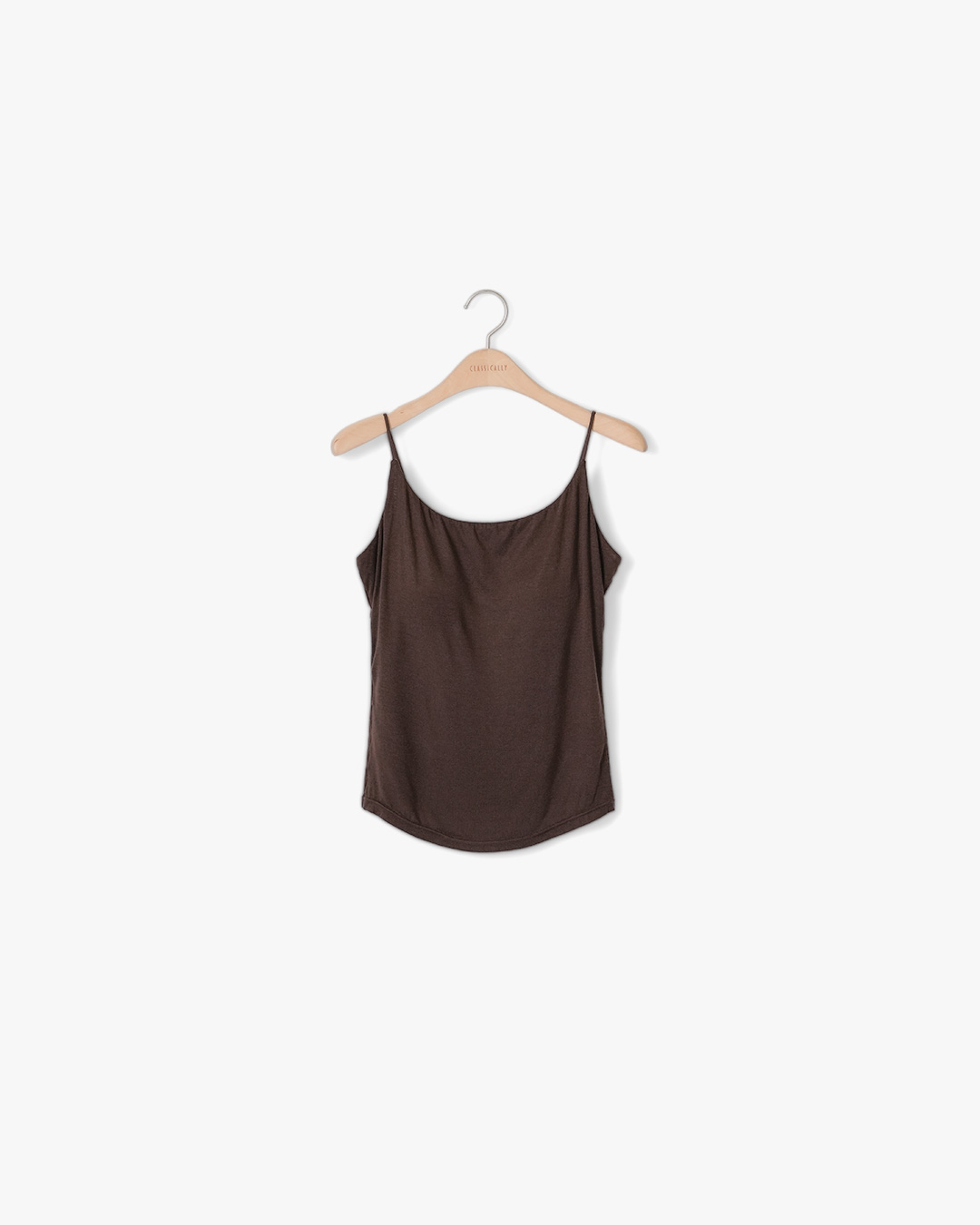 A bra top you can take care of out of sight<br> Warm Wool Blend Bra Camisole