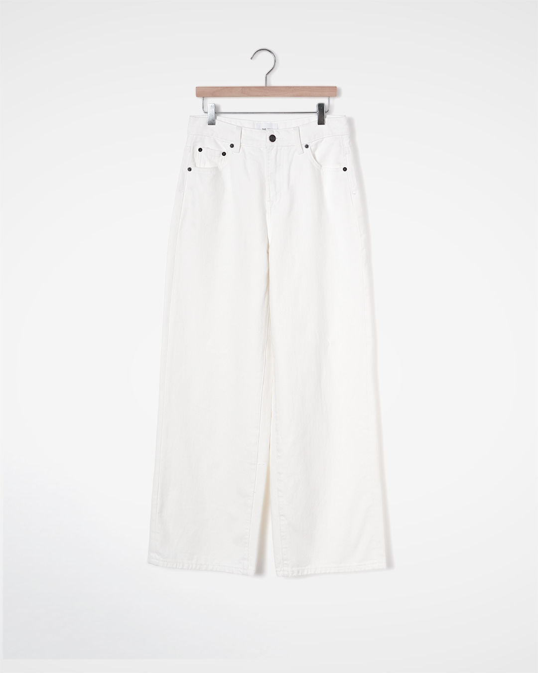 White lasts a long time.<br> Pure White Long Straight Jeans