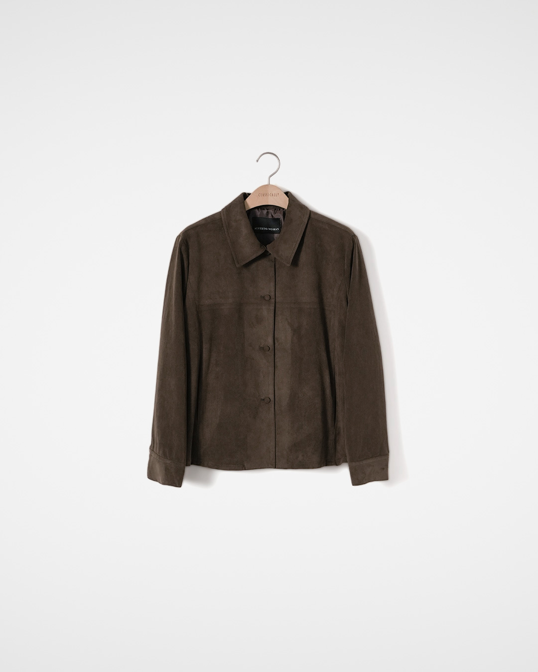 Soft 결에 가벼운 마음<br> Faux Suede Gathered Jacket